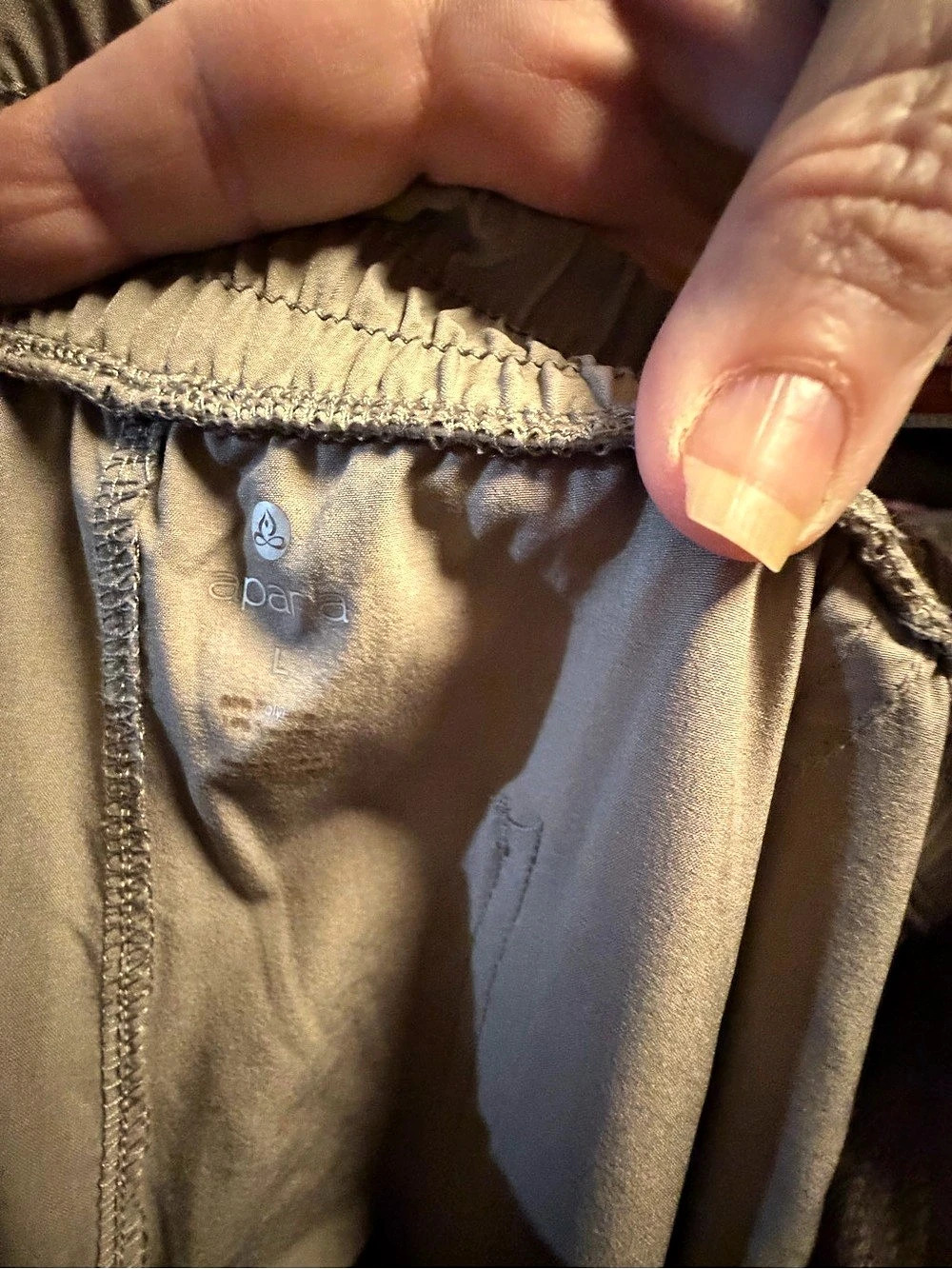 prAna Beige Straight Leg Pants